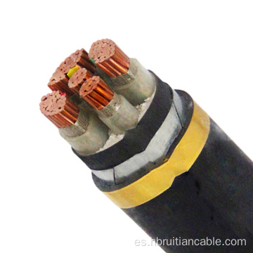 Cable de cable de alambre y cable de alimentación blindado subterráneo
